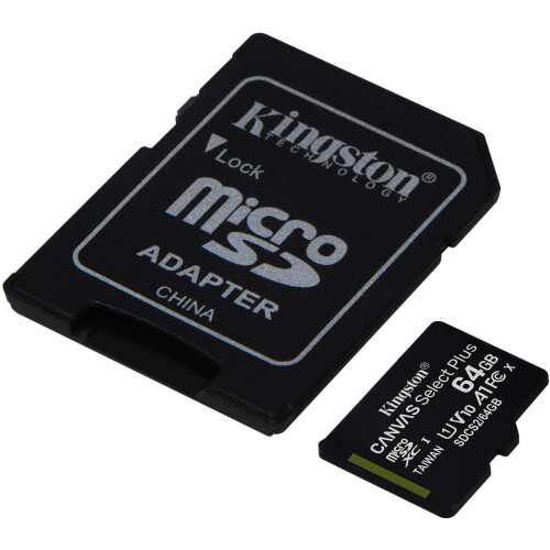 Kingston 64GB class-10 MicroSDXC Micro SD XC Memory Card For Samsung Galaxy S5,S5MINI, S7, S7PLUS, S8, S8PLUS, NOTE8 By UkMobileAccessories 2