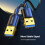 Ugreen USB-A (männlich) auf USB-A (männlich) 3.2 Gen 1, 1 m - Schwarz 6