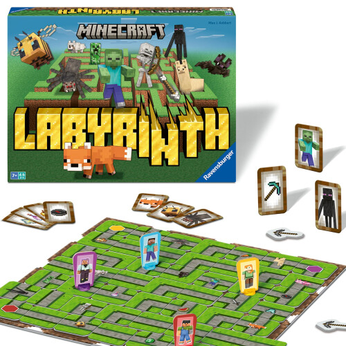 Ravensburger Ravensburger - Minecraft - Brettspiel Labyrinth Minecraft