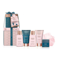 Jojoba, Vanilla & Almond Oil Signature Collection Luxury Pamper Present Keepsakes Boxes Gift Set- Vegan Friendly