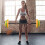 Homcom HOMCOM 20kg Weights Barbell Set with Non-slip Handle for Strength Training 1