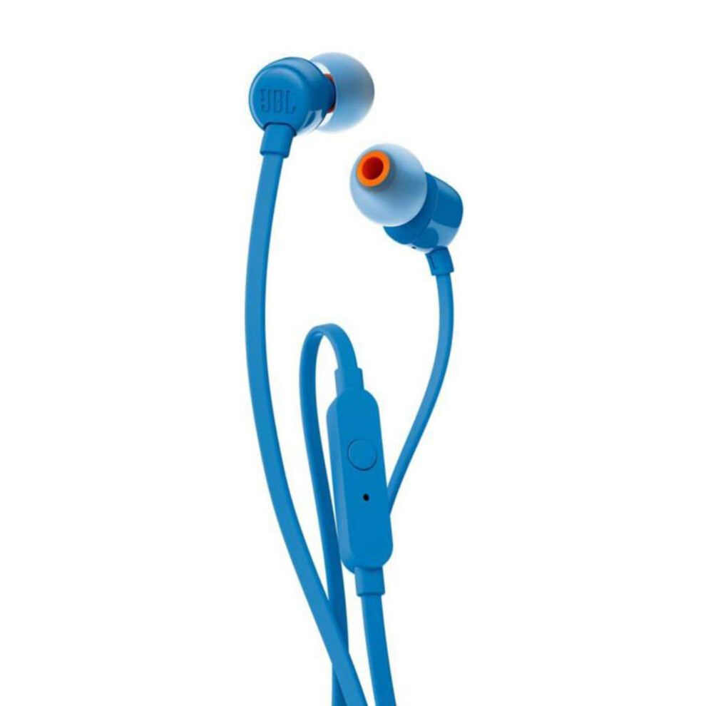 Jbl Blue Tune 110 Wired In-Ear Headphones With Pure Bass Sound,