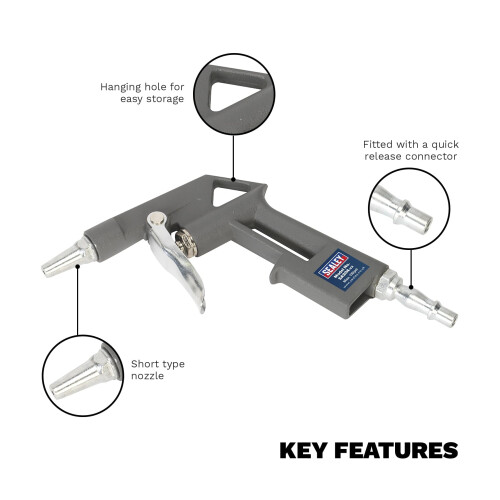 Sealey Sa304 Air Blow Gun 1