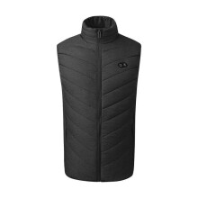 (Black B) camping shovel Black Outdoor Warm Clothing Heated For Riding Skiing Fishing Charging Via Heated Coat XL XL