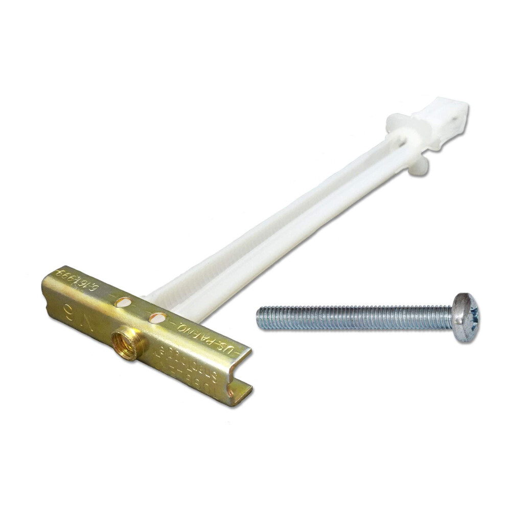 Pack Of 10 - Genuine M5 Snap Toggle Heavy Duty Plasterboard-Drywall Fixing-Cavity Wall Fixing - Toggler 25029 - Comes With Screws 5034962058323