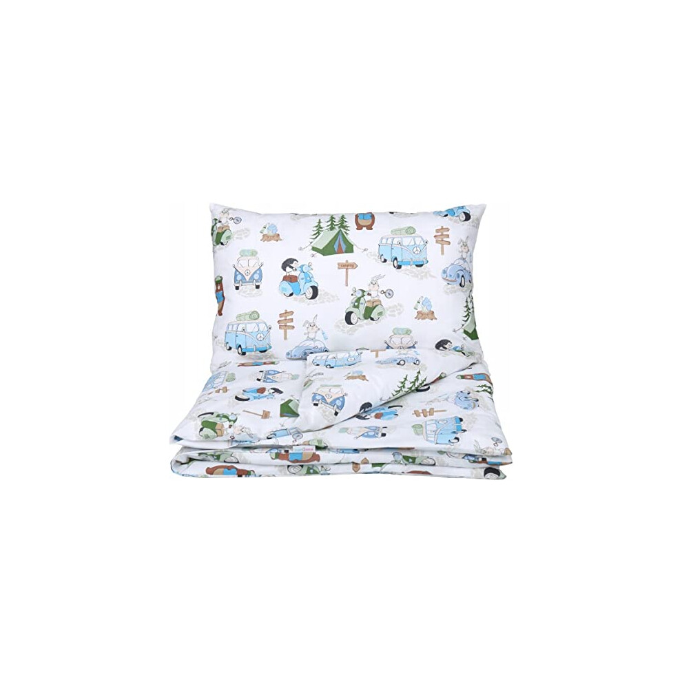 Babymam Baby 2Pc Bedding Set Fit Cradle/Moses Basket/Pushchair 70X80 Camping