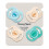 Tommee Tippee Ultra-light StayPut Dummy, One-Piece Silicone Design, 0-6m, 4 Pack 7