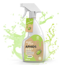 Smart Spray Aphids Away, Indoor & Outdoor Anti-Aphid Spray, Alternative for Aphid Killer, Aphids Repellent & Aphid Poison, Green Non-Toxic Solution