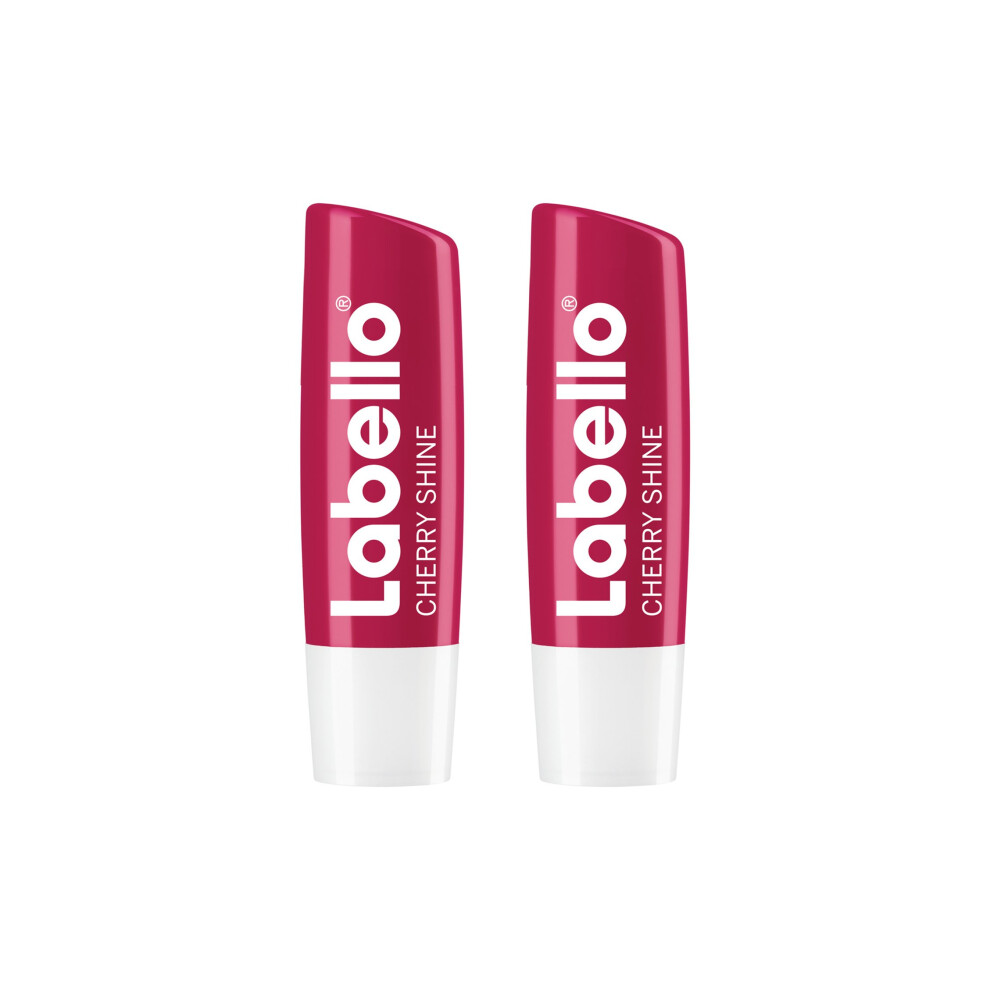 Labello Fruity Shine Cherry Lip Balm Pack Of 2