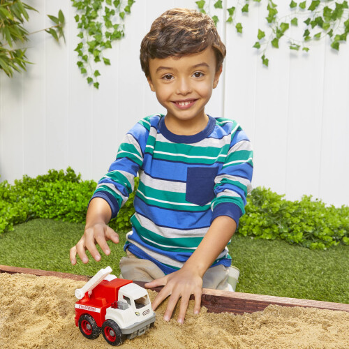 Little Tikes Mini brandbil med jordgraver 1