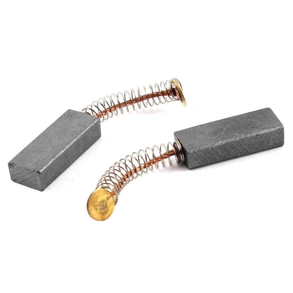 Sourcingmap Rotary Tool Replacement 25Mm X 10Mm X 6Mm Carbon Motor Brush 2 Pcs 700724930712