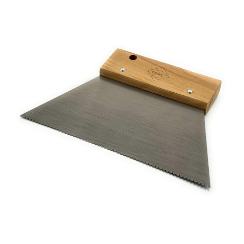 - A2 Adhesive Spreader 18cm - V Notch 1