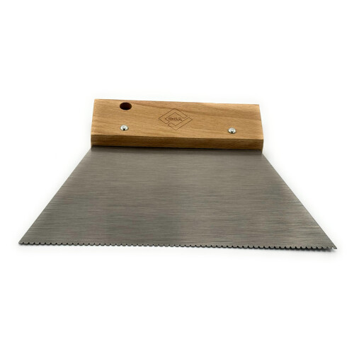 - A2 Adhesive Spreader 18cm - V Notch 2