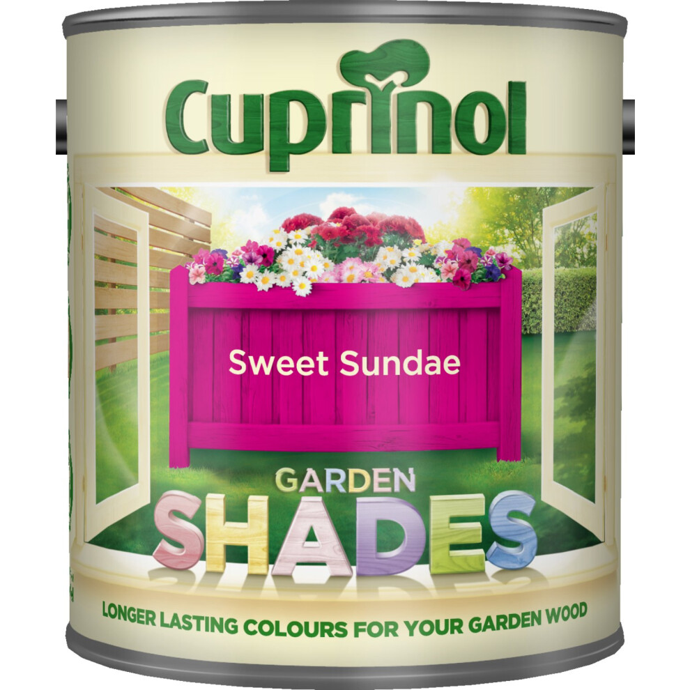 Cuprinol New 2016 Garden Shades Sweet Sundae 1L