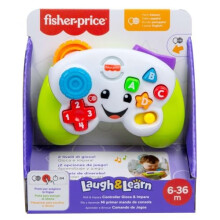 Laugh & Learn JFD13 My First Console Remote Control with Music and Lights for Boys and Girls from 6 Months, Multilingual Version: English, Italian,