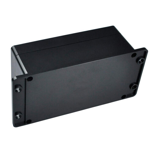 Project Box with Fixed Ear Therlan DIY IP65 Waterproof Junction Box ABS Universal Electronics Project Enclosure Black Project Boxes Dustproof Plastic 2