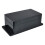 Project Box with Fixed Ear Therlan DIY IP65 Waterproof Junction Box ABS Universal Electronics Project Enclosure Black Project Boxes Dustproof Plastic 1