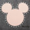 Disney Joumma Mickey Studs Pencil case Black 22x7x3cm Polyester, Black/White, Case 5