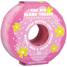 Body Buffer Soap Infused Sponge 2 in 1 Cleanse Exfoliate Moisturising Triple Butter Soap Sponge with Soap Inside The Big Ylang Theory