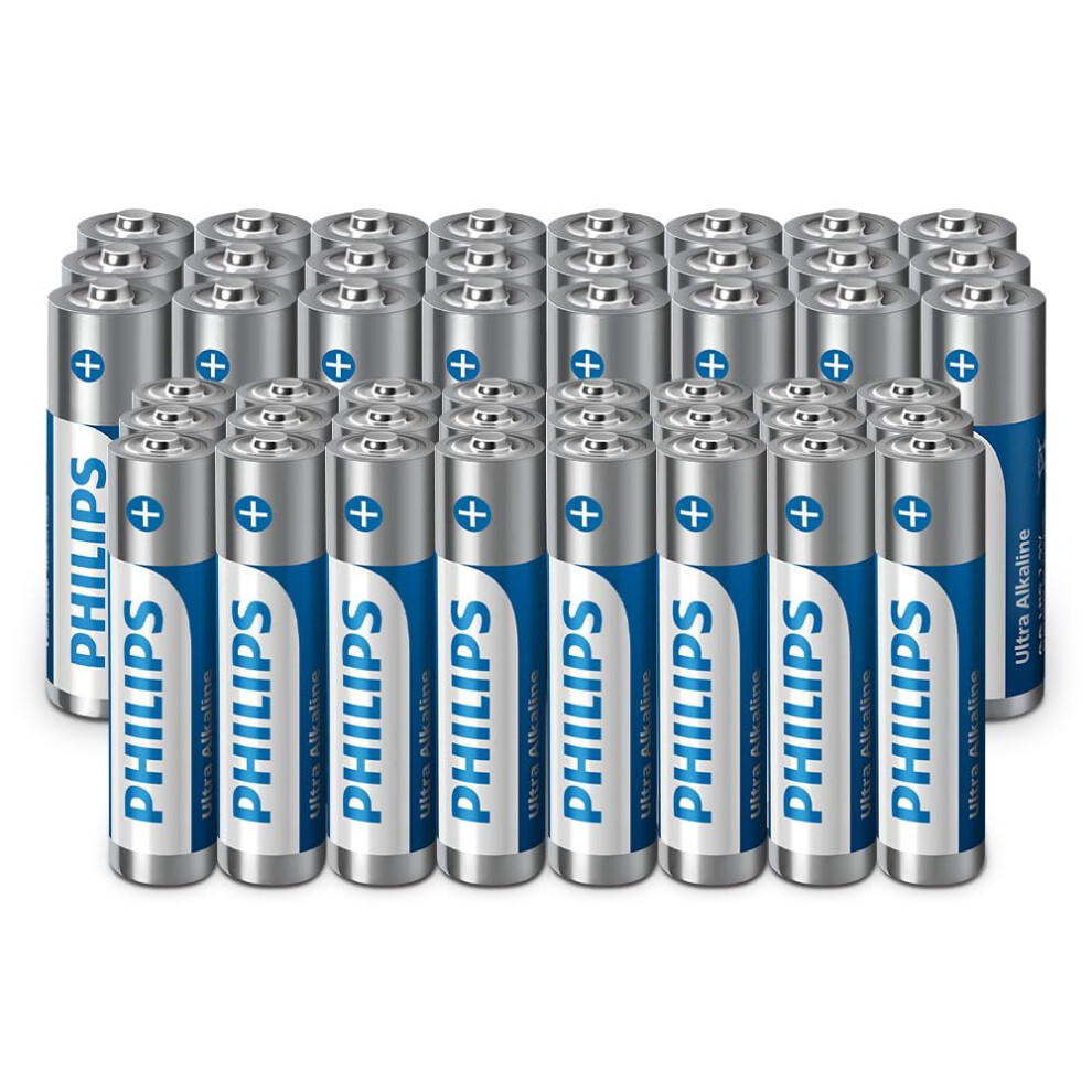 Ultra AA/AAA Alkaline Batteries Combo - Multi-Use for Various Devices, Pack of 48