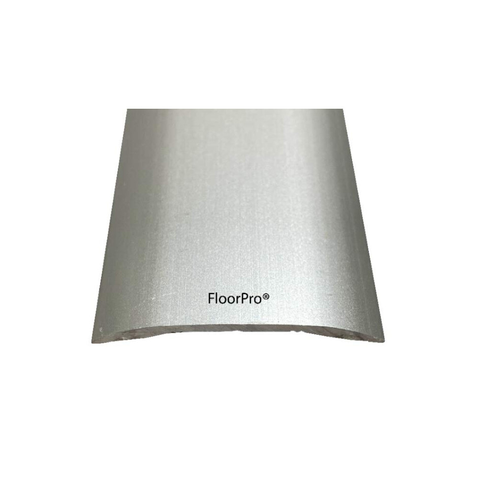 Self Adhesive Floor Cover Trim Door Bar Threshold - Covers Laminate Floors/Wood/Lvt - Stick Down Transition Threshold Strip - Metal Plate Joins 761062631723