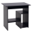 Homcom HOMCOM Compact Small Computer Table Wooden Desk Keyboard Tray Storage Black 9