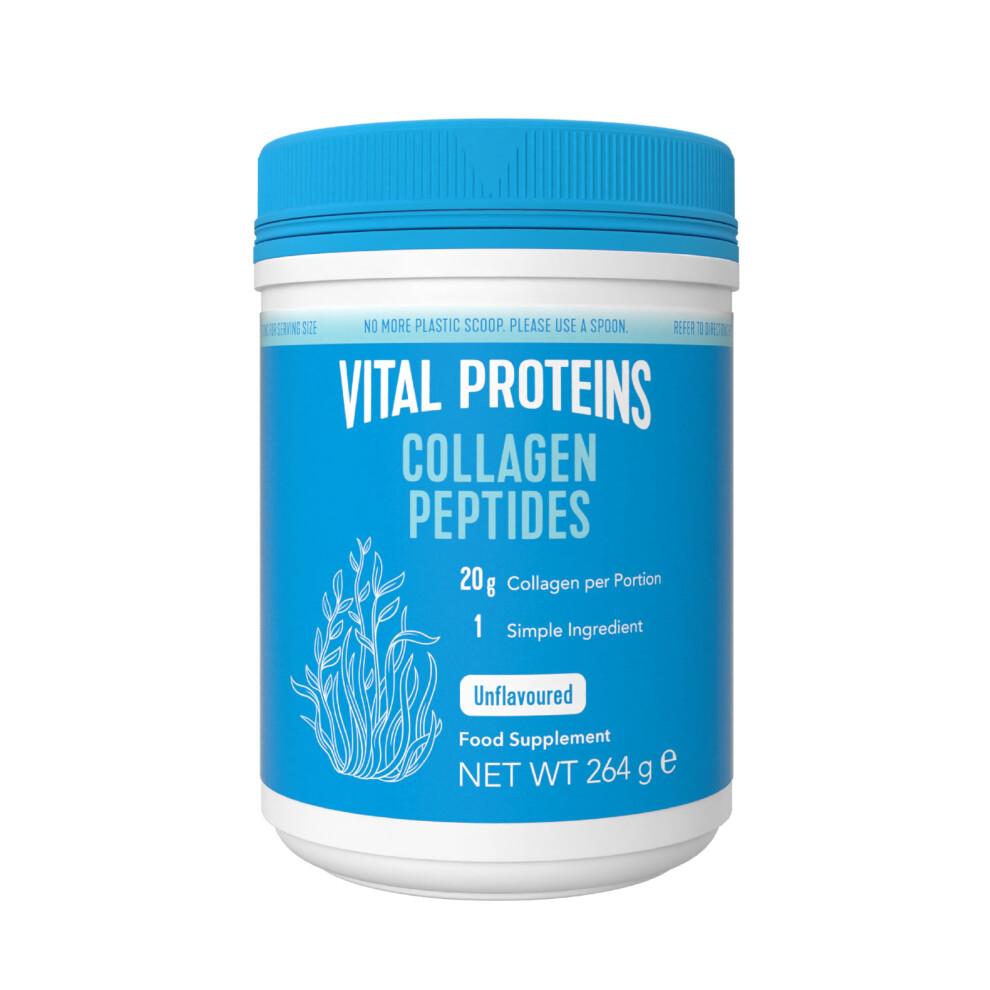Collagen Peptides Powder Supplement (Type I, III), Unflavoured Hydrolzed Collagen-Hair, Skin, Nail Support Supplement, Paleo, Gluten Free, Non-GMO,