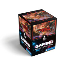 Jigsaw Puzzle Cube Dungeons & Dragons 500 Pieces - Gaming Collection Puzzle For Adults 14-99 Years, Gift For Men/Women, Game, D&D, Made In Italy,