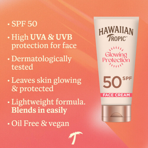 Hawaiian Tropic HAWAIIAN TROPIC Kasvovoide Aurinkosuoja Spf 50 pullo 1