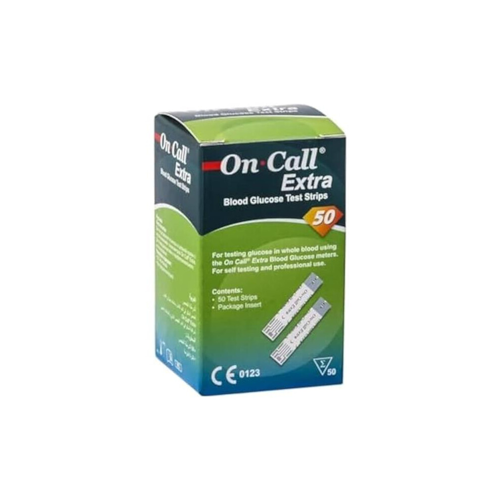 3 x Acon On Call Extra 50 Blood Glucose Test Strips