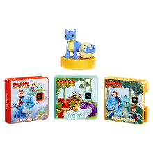 Dragons: Rescue Riders Collection for Story Dream Machine - 3 Stories & 1 Character, Storytime Books with Audio Play Character, For Boys and Girls