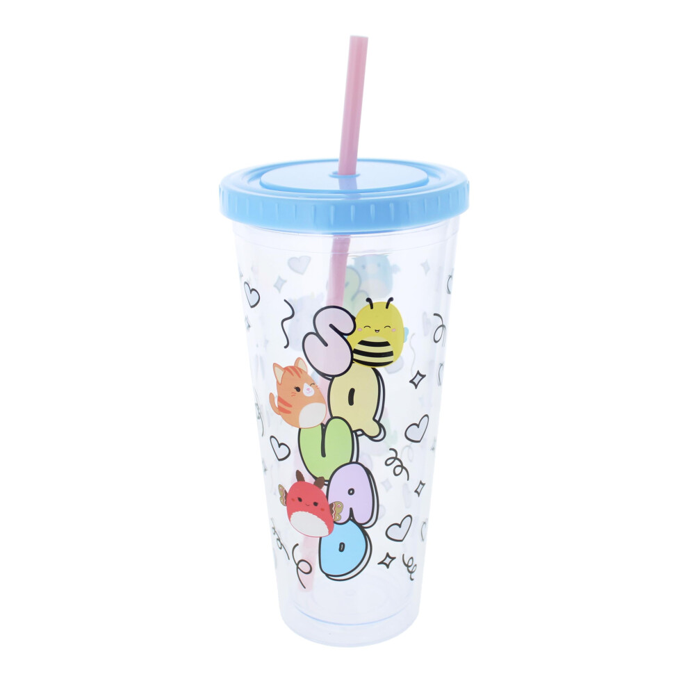 Squishmallows Beaker & Straw Blueprint Collections