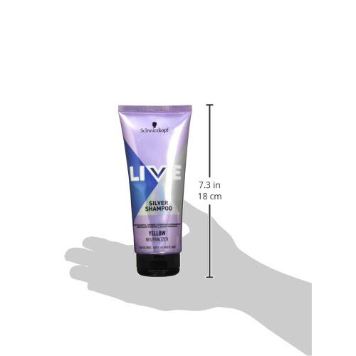 Schwarzkopf Live Silver Shampoo Neutralises Yellow Colour 200 ml 2