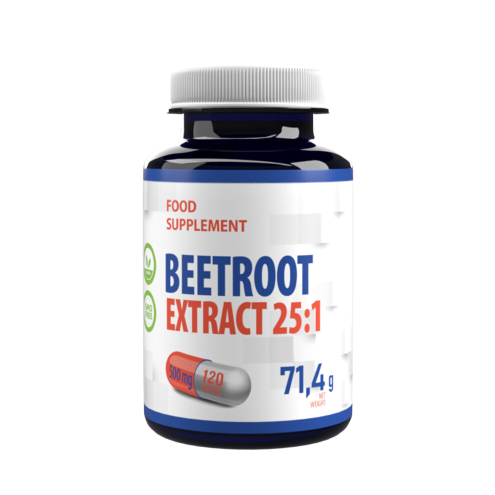 Hepatica Beetroot 12,500Mg | 25:1 Extract (500Mg) | 120 Vegan Capsules | High Strength Nitric Oxide Booster For Energy & Stamina Health | 3Rd Party Lab Tested