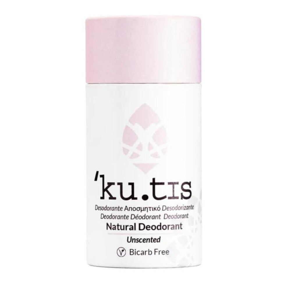 Kutis Skincare Natural, Plastic Free & Bicarb Free Deodorant - Unscented, 50G