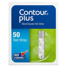 2 x Contour Plus 50 Blood Glucose Test Strips