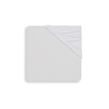 Jersey Fitted Sheet 60 x 120 cm White