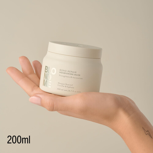 Schwarzkopf Maschera capillare - Schwarzkopf - BlondMe - 200ml - Nutriente - Capelli biondi 1
