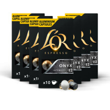 Espresso Onyx Coffee Pods, 7 Packs, Total 70 Coffee Capsules