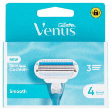 GILLETTE VENUS IHONPEHMUSTE RASOINTARVIKKEET PAKKAUS 4KPL 1KPL KÄÄNTÖPÄÄ NAISET