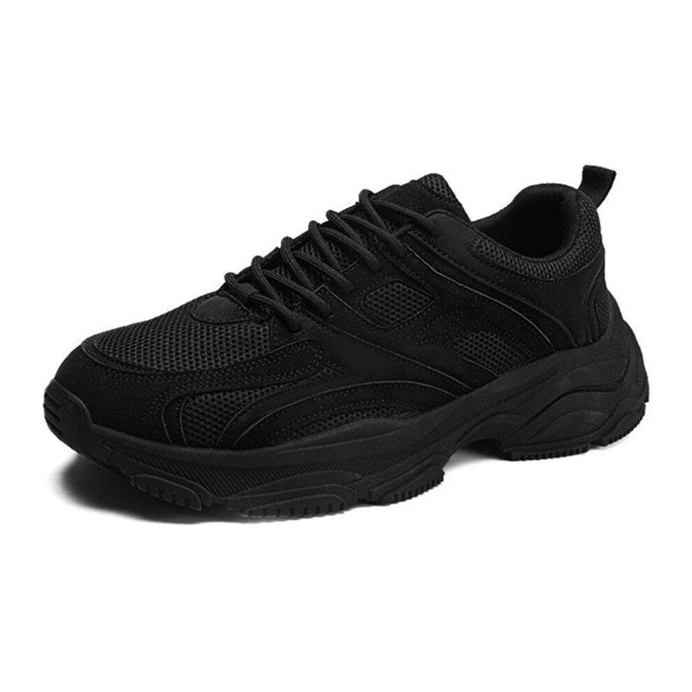 (black, 43) Men's Casual Sneakers Luxury Platform Sports Tennis For Men Trends 2024 Comfortable Mesh Outdoor Fashion Trekking Shoes Footwear