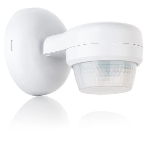 PIR Sensor Light Switch Outdoor IP65, Surface mount, LED suitable, Wall Ceiling mounting, Infrared Motion Sensor programmable, Range max. 24m/360, 3