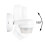 PIR Sensor Light Switch Outdoor IP65, Surface mount, LED suitable, Wall Ceiling mounting, Infrared Motion Sensor programmable, Range max. 24m/360, 3 4