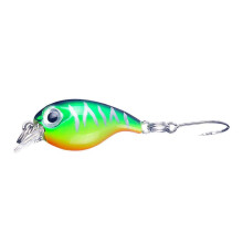 (as the picture, CB069-6) Rock Fat Man 1.9g Japanese Floating Micro Lure for Freshwater Fish CB069