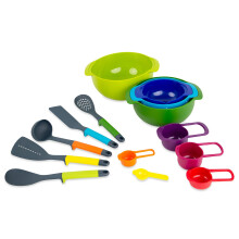 Kitchen Essentials | 14-Piece Colourful Kitchen Play Set for Children 3+ | Encourages Learning & Creativity!