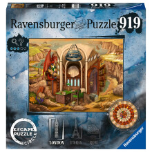 Ravensburger Escape The Circle: London - 919 Piece Escape Room Jigsaw Puzzle for Adults | Story Driven Experience | Premium Quality | Group Activ