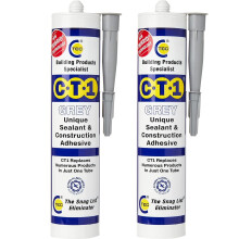 - Building Sealant & Adhesive Snag Tube for Virtually Any Material (Grey Twin Pack) (CT1-Twin-Pack)