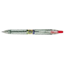 Ecoball Recycled Ballpoint, Medium, Red, Pack of 10