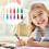 Stacking Crayons Stackable Buildable Crayons Colored Crayons for School Office Supplies (12 Count) 3