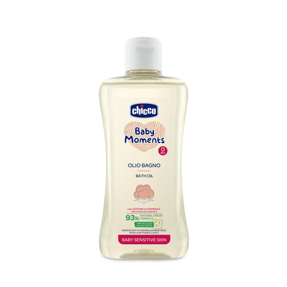 Chicco Baby Sensitive Skin Bath Oil 200 Ml 0M+